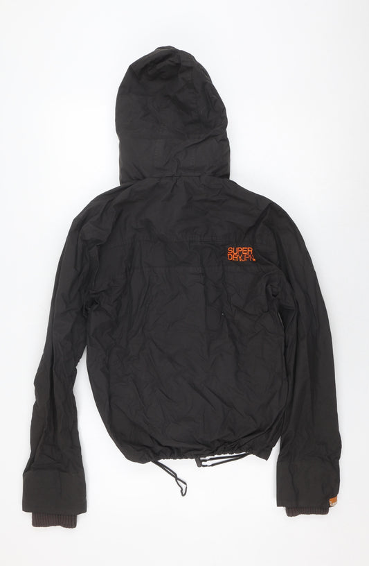 Superdry Men's Black L Windbreaker Jacket