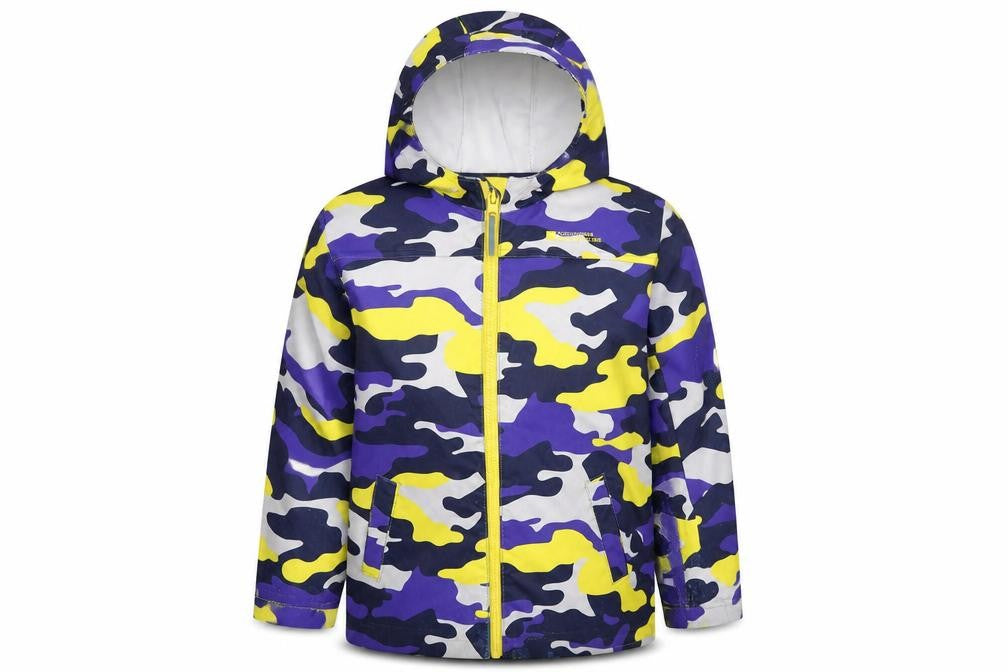 Mountain Warehouse Boys Camouflage Rain Coat 7-8 Years
