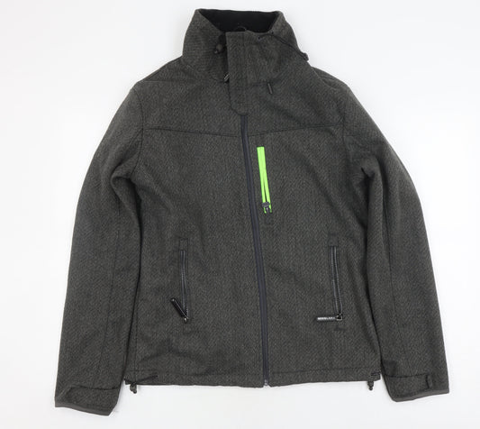 Superdry Men’s Grey Windbreaker Jacket L