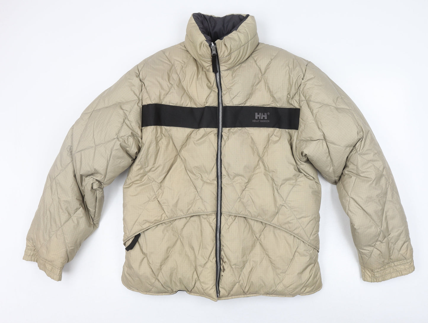 Helly Hansen Beige Men's L Puffer Jacket, Insulated
