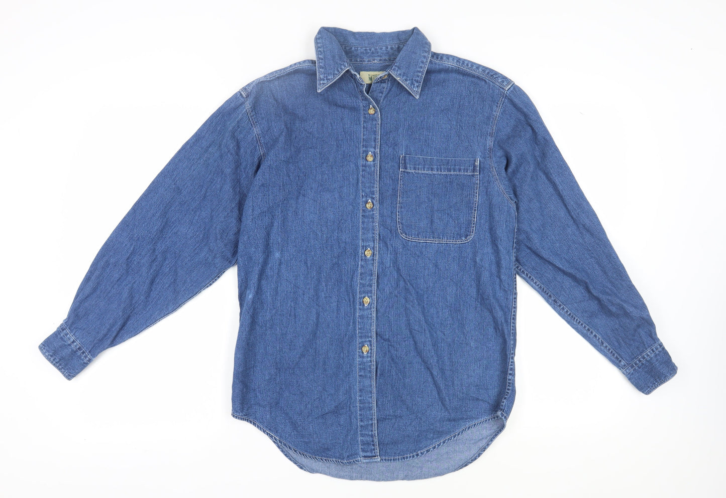 Great Northwest Women's Blue Denim Button-Up Shirt