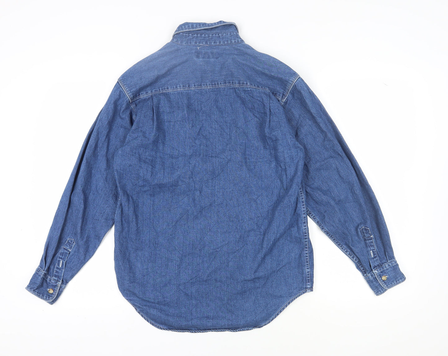 Great Northwest Women's Blue Denim Button-Up Shirt