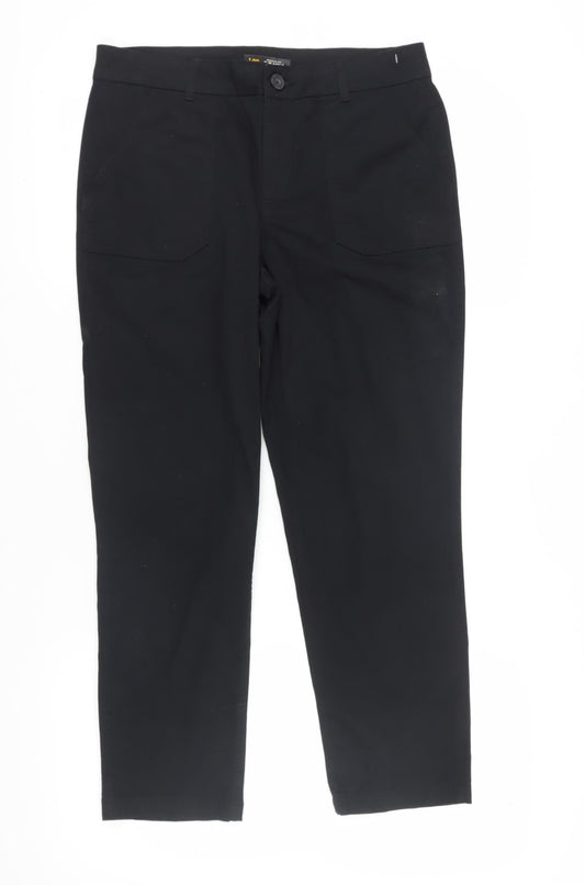 Lee Women's Black Slim Ankle Trousers - Size 10