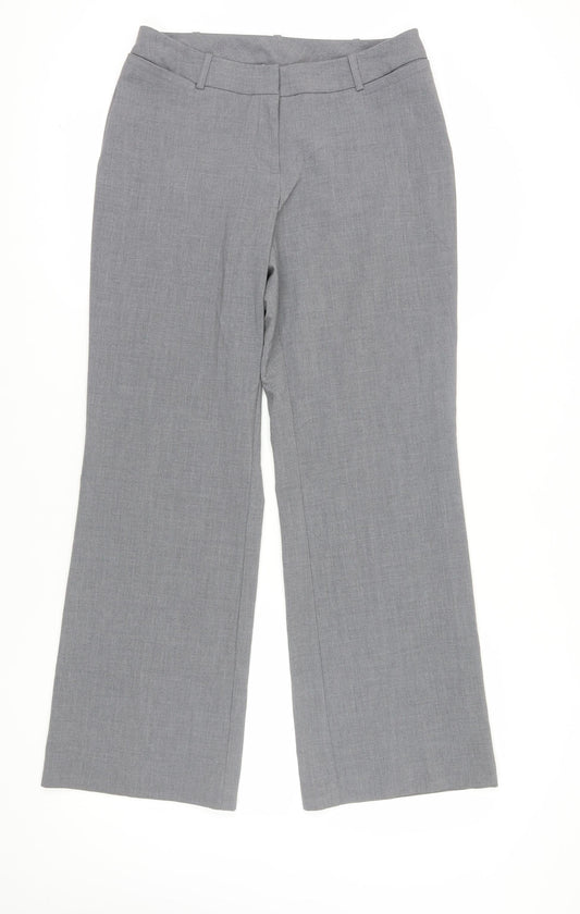 Worthington Grey Curvy Fit Dress Pants for Women Size 10