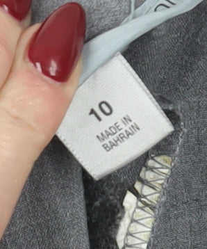 Worthington Grey Curvy Fit Dress Pants for Women Size 10