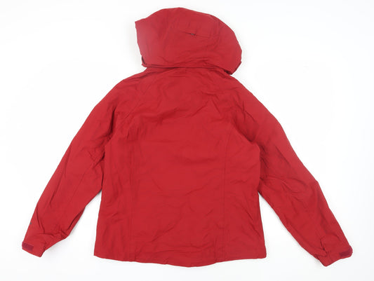 Eddie Bauer Women's Red Waterproof Jacket L