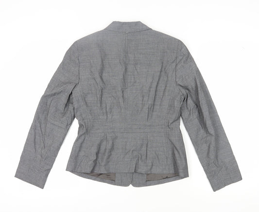 Jones New York Grey Women's Petite Blazer, Size 12, Business Wear