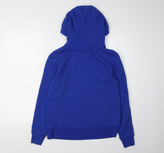 Crew Clothing Women's Blue Pullover Hoodie Size 6