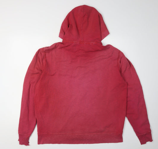 Polo Ralph Lauren Women's Red Full Zip Hoodie XL