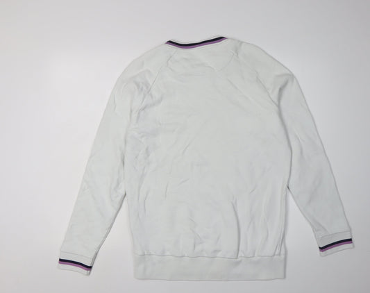 Lyle & Scott Men's White Pullover Sweatshirt M