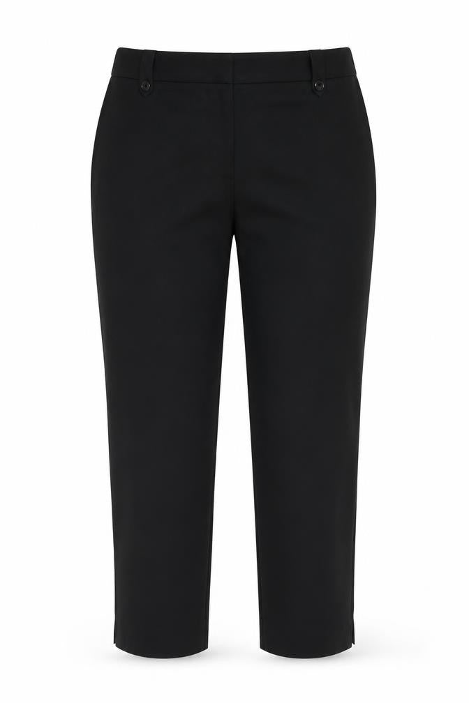 Laura Ashley Women's Black Straight Trousers Size 12