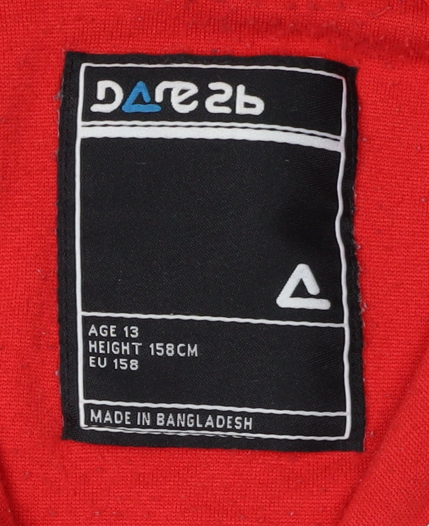 Dare2b Boys Red Fleece Pullover Sweatshirt 13Y