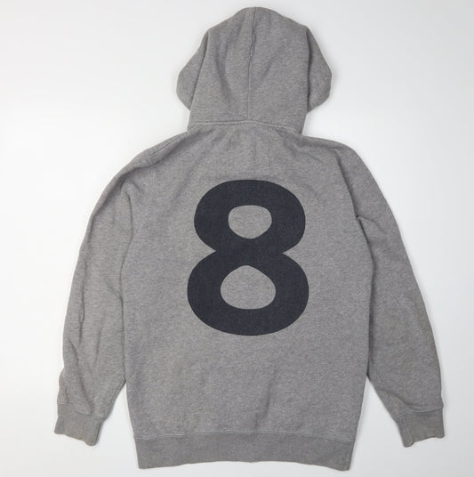 Jack Wills Men's Grey Full Zip Hoodie, Size S