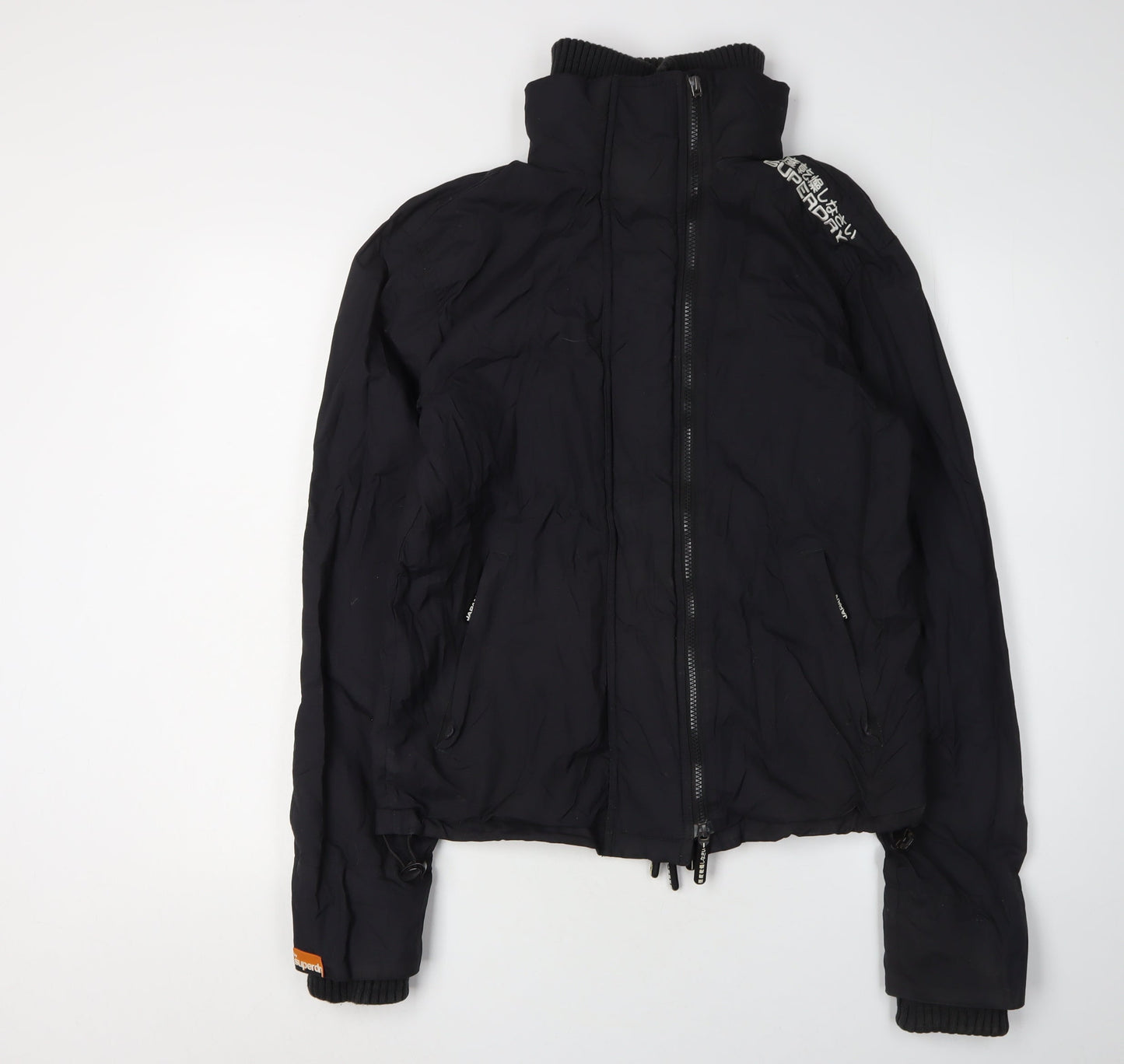 Superdry Men's Black Windbreaker Jacket Size S