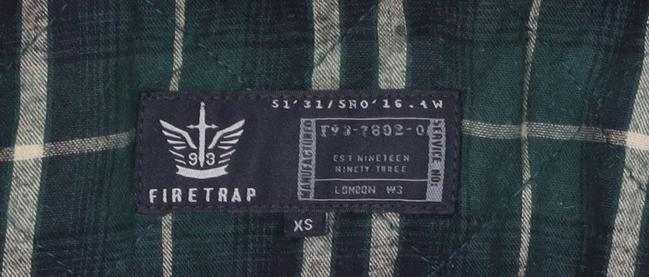 Firetrap Men's Black XS Classic Zip Jacket