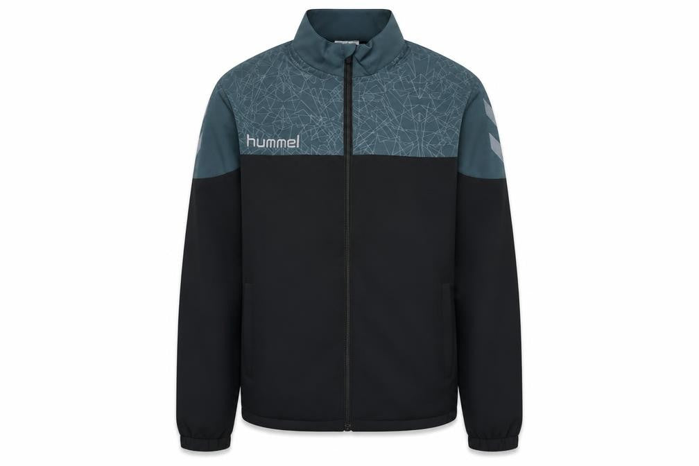 Hummel Men's Black Windbreaker Jacket S