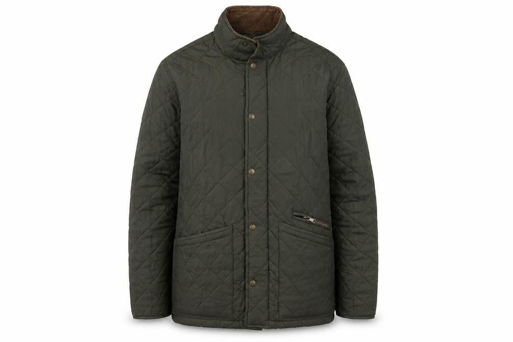 Marks & Spencer Men's Green Quilted Jacket M