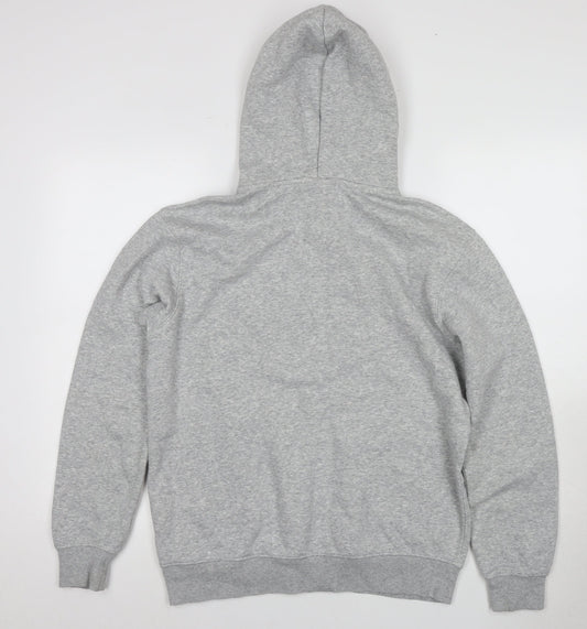 NFL Grey Men's Hoodie - Logo Pullover, Size S, Cotton Blend
