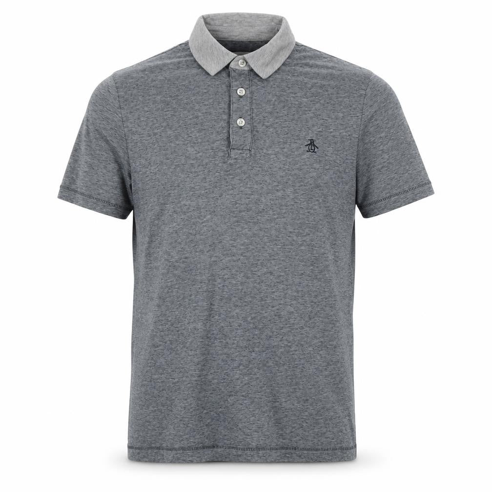 Original Penguin Men's Grey Polo Shirt Size S