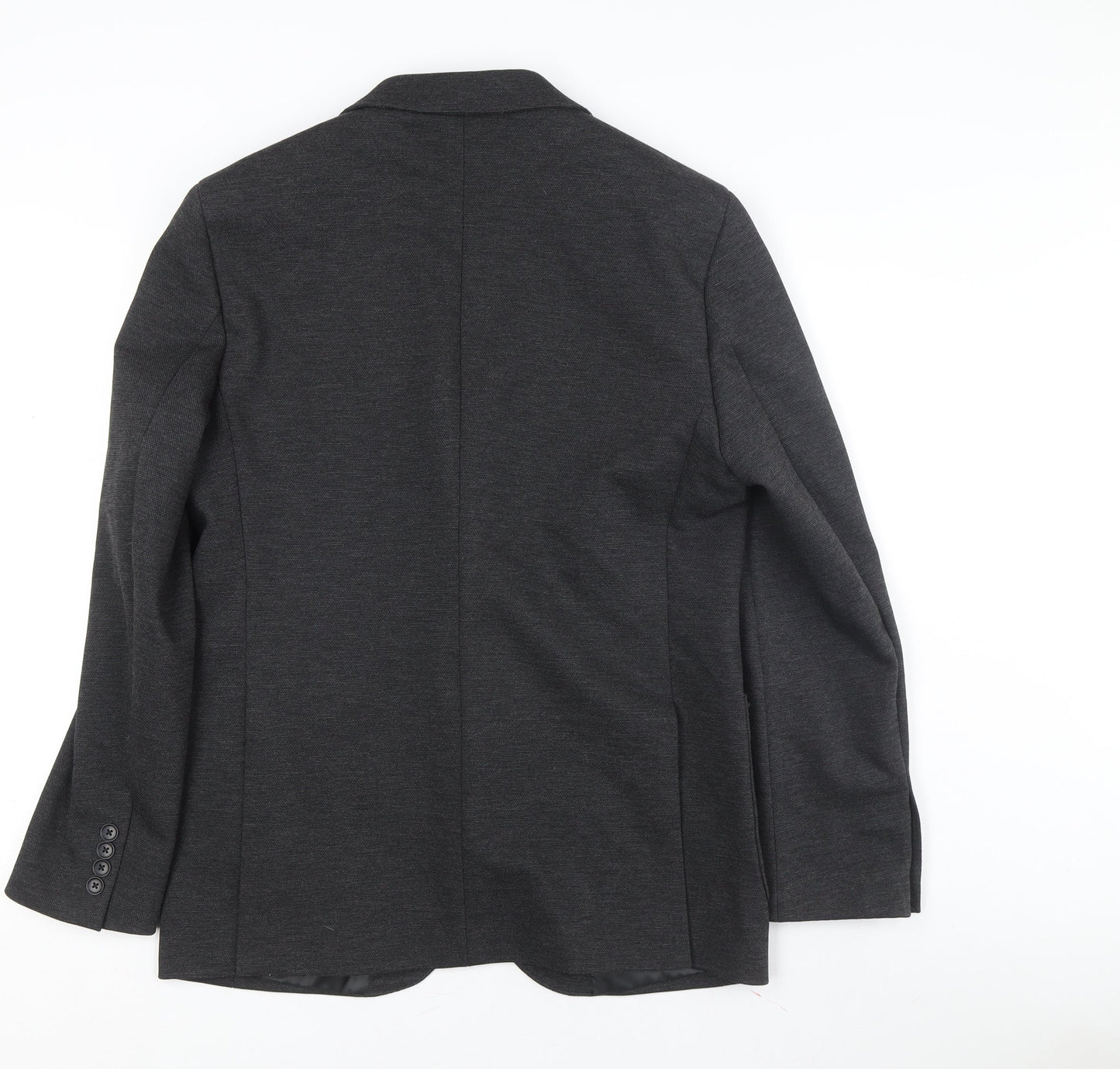 Marks and Spencer Men's Black Blazer, 40 Regular Fit