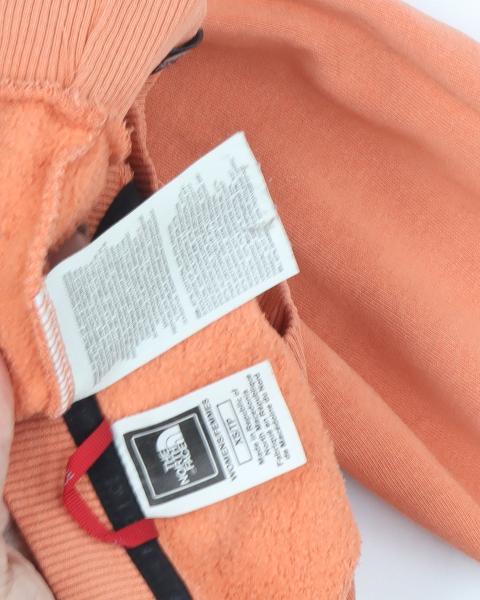 The North Face Women's Orange Sweatshirt, Size M
