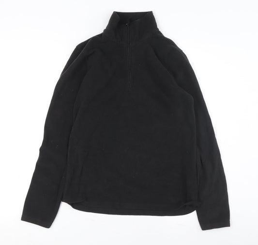 Mountain Warehouse Black Unisex Sweatshirt, Size S