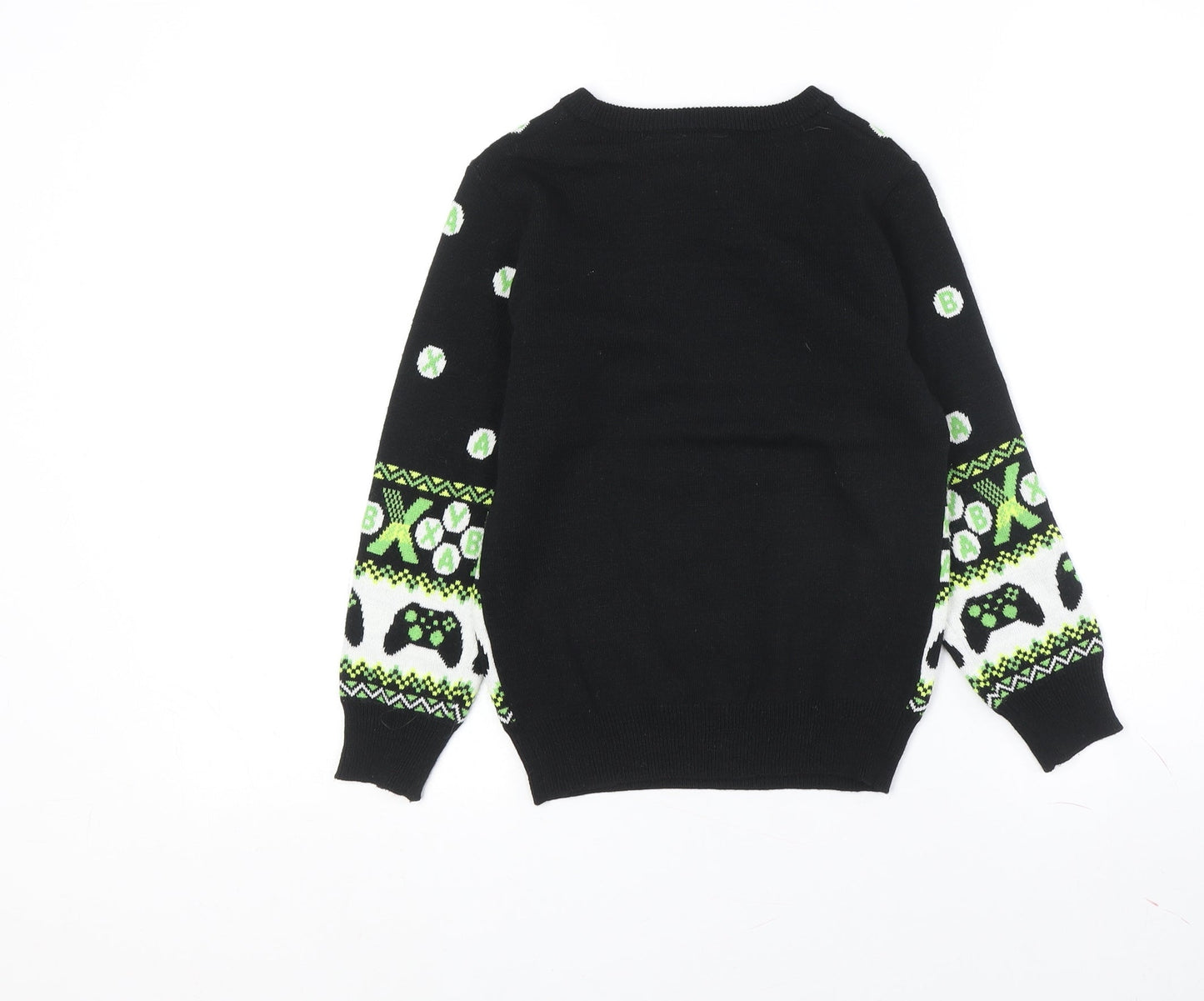 Xbox Boys' Black Gaming Pullover Jumper - Size 2-3 Years