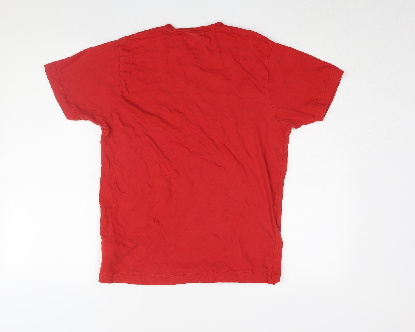 Transalpino Red Unisex T-Shirt, Size S, Basic Style