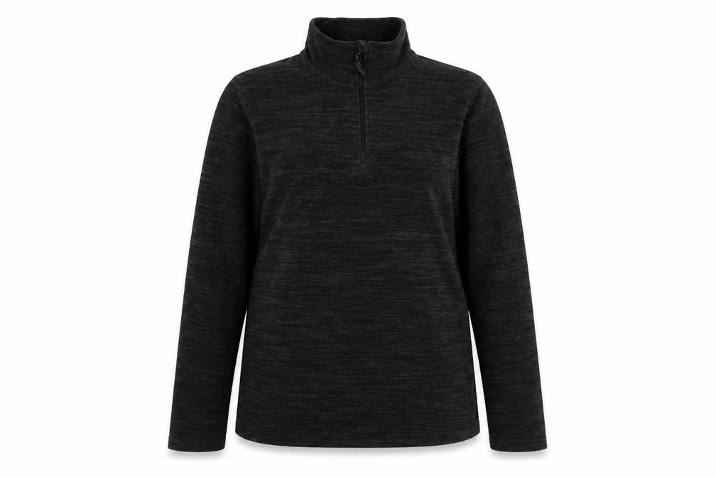 Womens UK 12 Regular Mountain Warehouse Black Pullover Sweatshirt