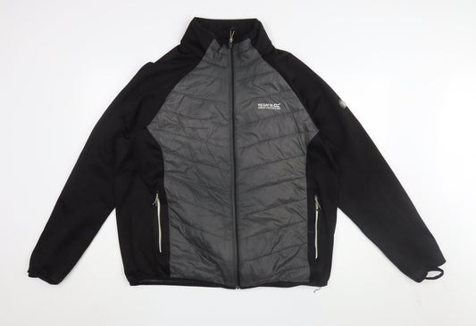 Regatta Men's Black XL Puffer Jacket Full Zip