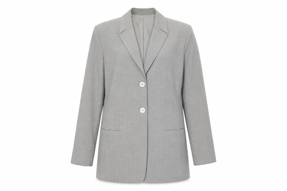 Marella Women's Grey Blazer Business Coat Size 12