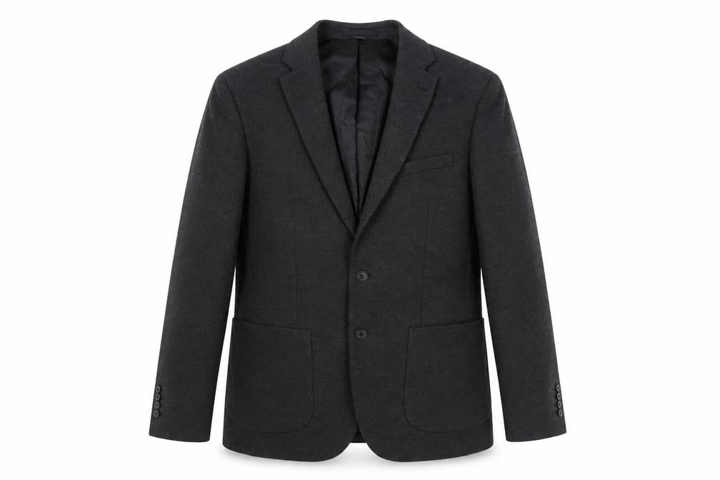 M&S Men's Charcoal Blazer 38R Regular Fit Formal