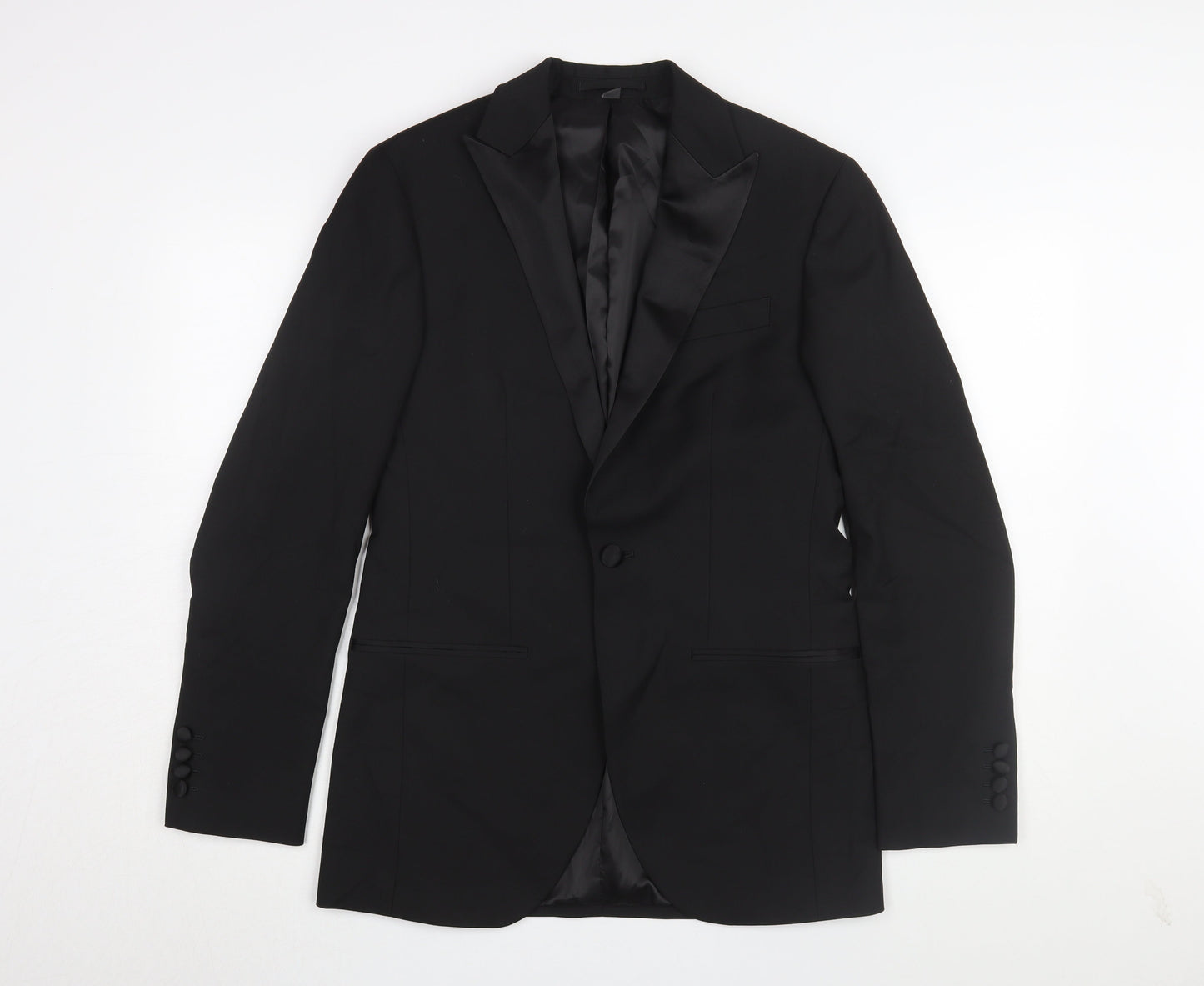 Marks and Spencer Men's Black Suit Jacket 36R
