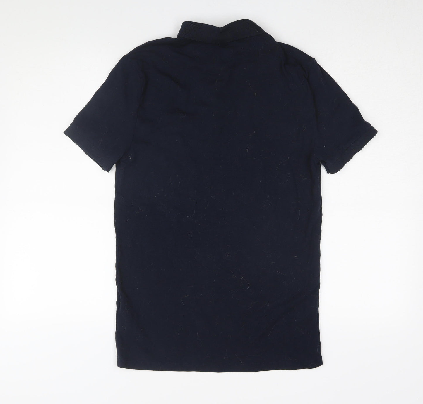 ASOS Men's Blue Polo T-Shirt M Collared Solid