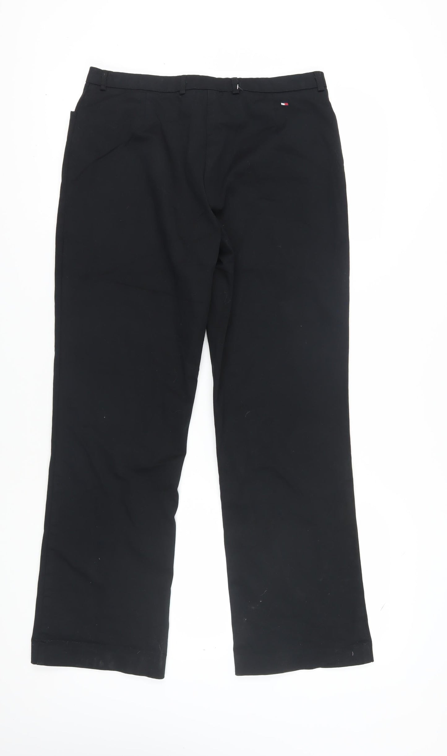 Tommy Hilfiger Women's Black Dress Pants, Size 12, Straight Leg