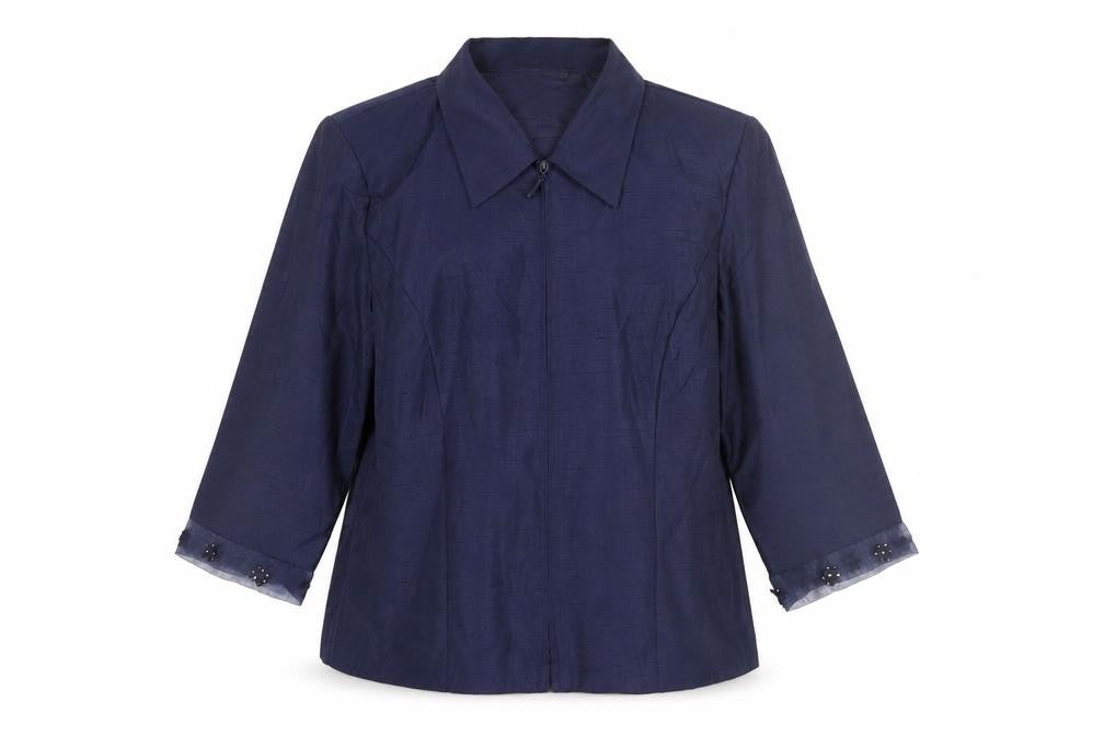 Sag Harbor Women's Blue Blazer Size 8 Petites