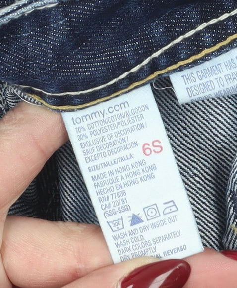 Tommy Hilfiger Women's Blue Slim Straight Jeans 6