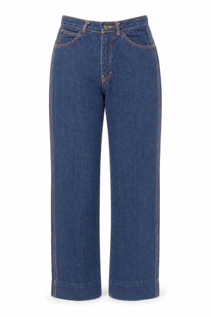 Gitano Women's Blue Straight Jeans - Size 8
