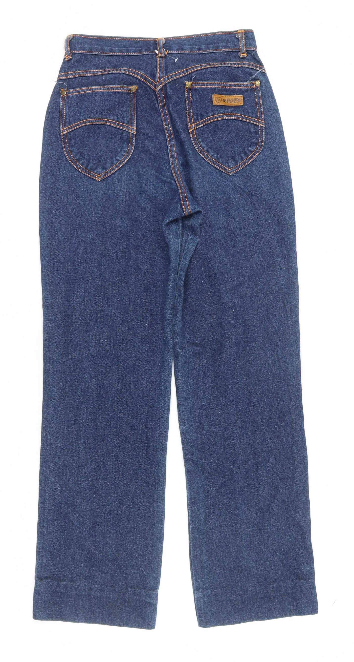 Gitano Women's Blue Straight Jeans - Size 8