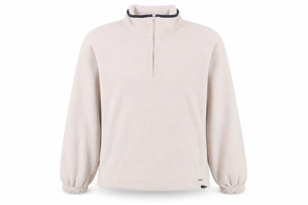 Womens UK S Regular Hollister Beige Pullover Sweatshirt