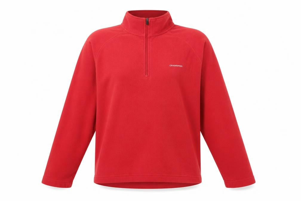 Unisex Adults UK S Regular Craghoppers Red Pullover Sweatshirt