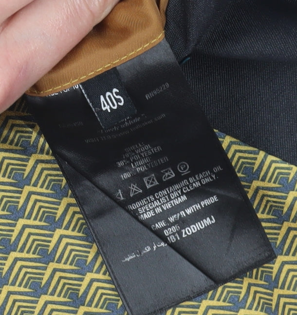 Ted Baker Men's Black Blazer 40S