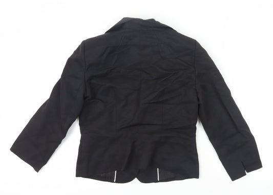Coast Women's Black Shawl Collar Blazer, Size 12