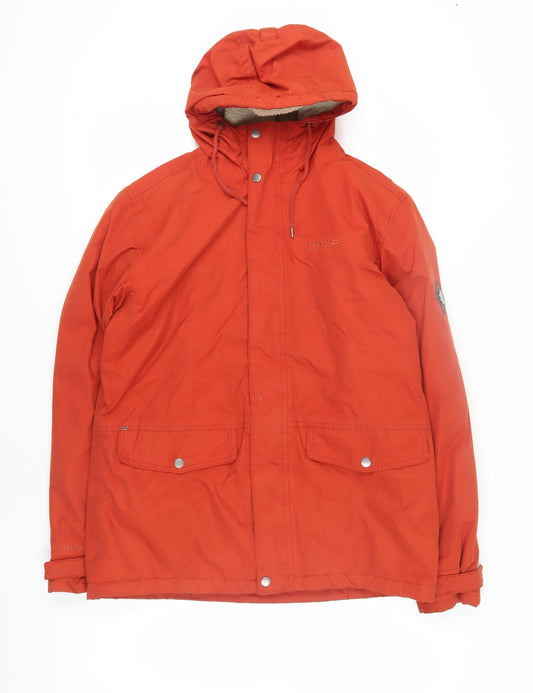 Regatta Men’s Orange Parka Jacket M Hooded Winter