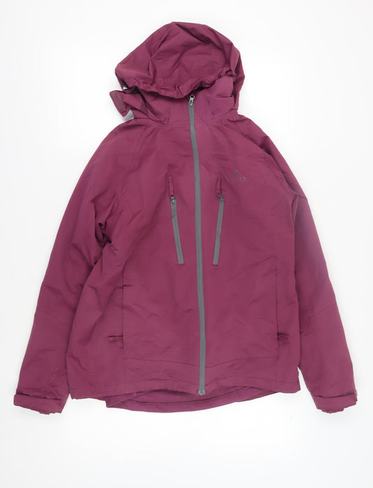 Hi Gear Women's Purple Rain Jacket, Size 14, Outdoor Style