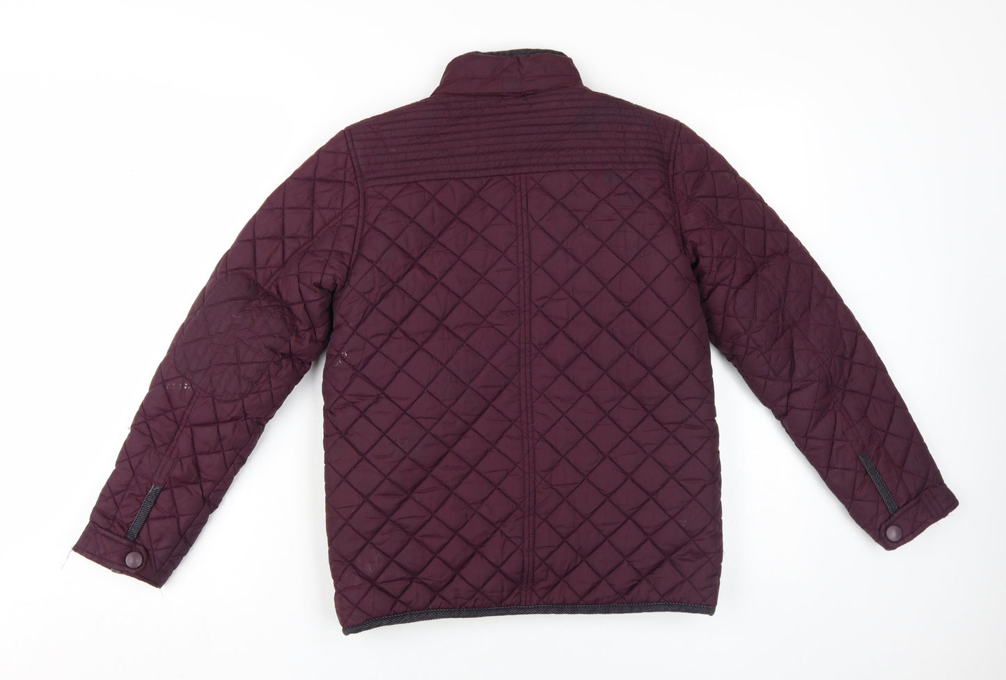 Next Boys Burgundy Quilted Puffer Jacket 12 Years
