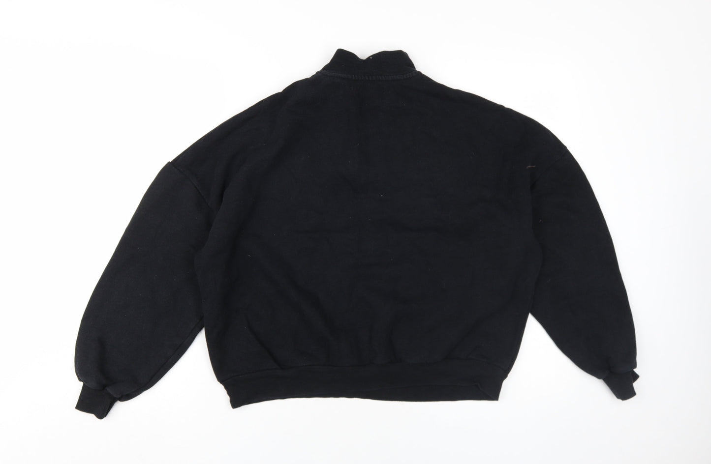 Pull&Bear Women's Black Medium Colourblock Sweatshirt