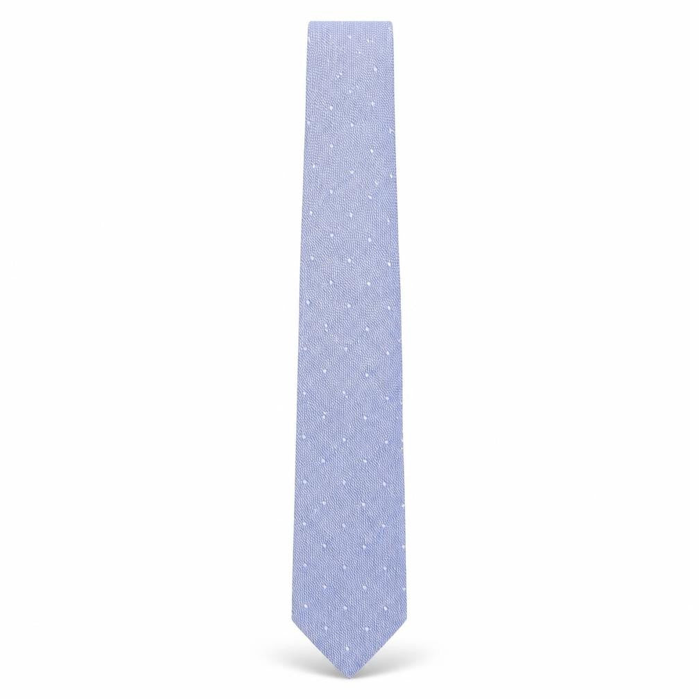 Charles Tyrwhitt Blue Silk Slim Tie Men’s Polka Dot Handmade