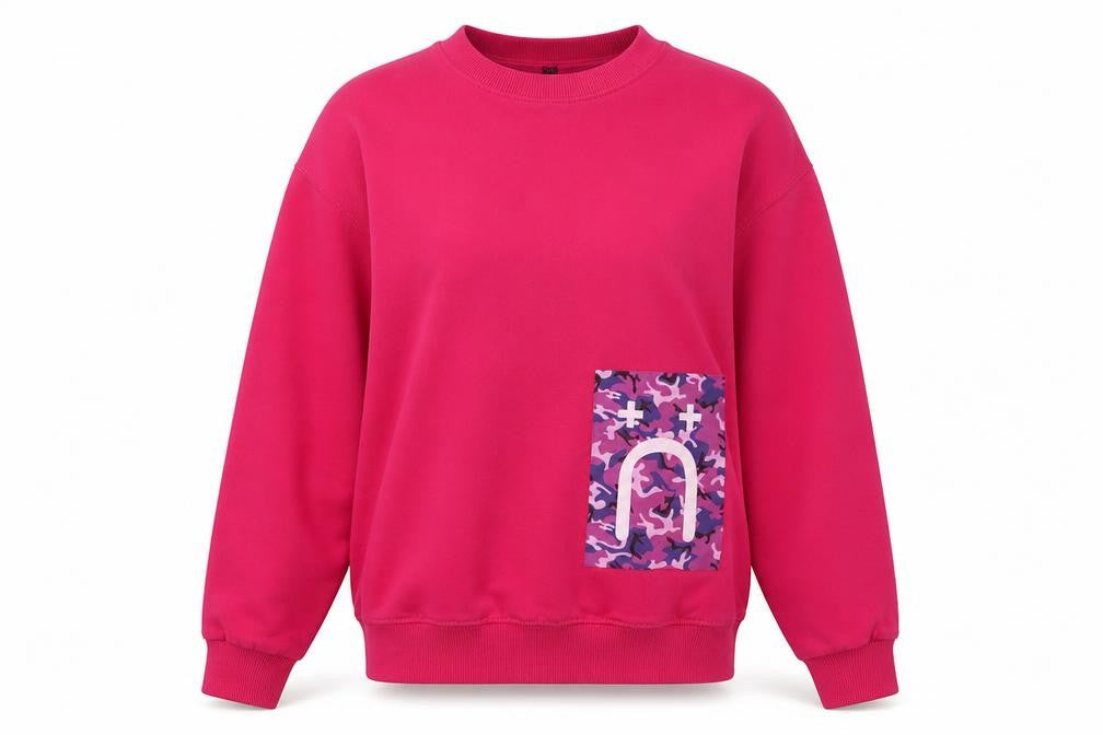 Little White Lies Womens Pink XS Pullover Sweatshirt