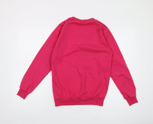 Little White Lies Womens Pink XS Pullover Sweatshirt